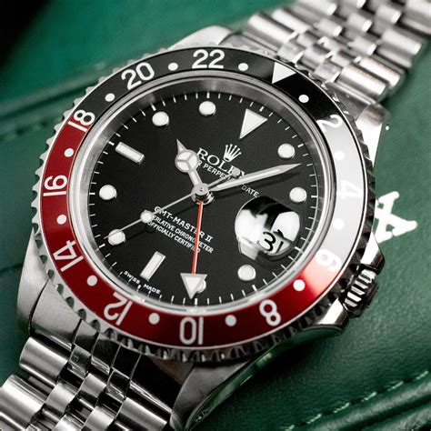 rolex gmt ii coke|rolex 16710 coke for sale.